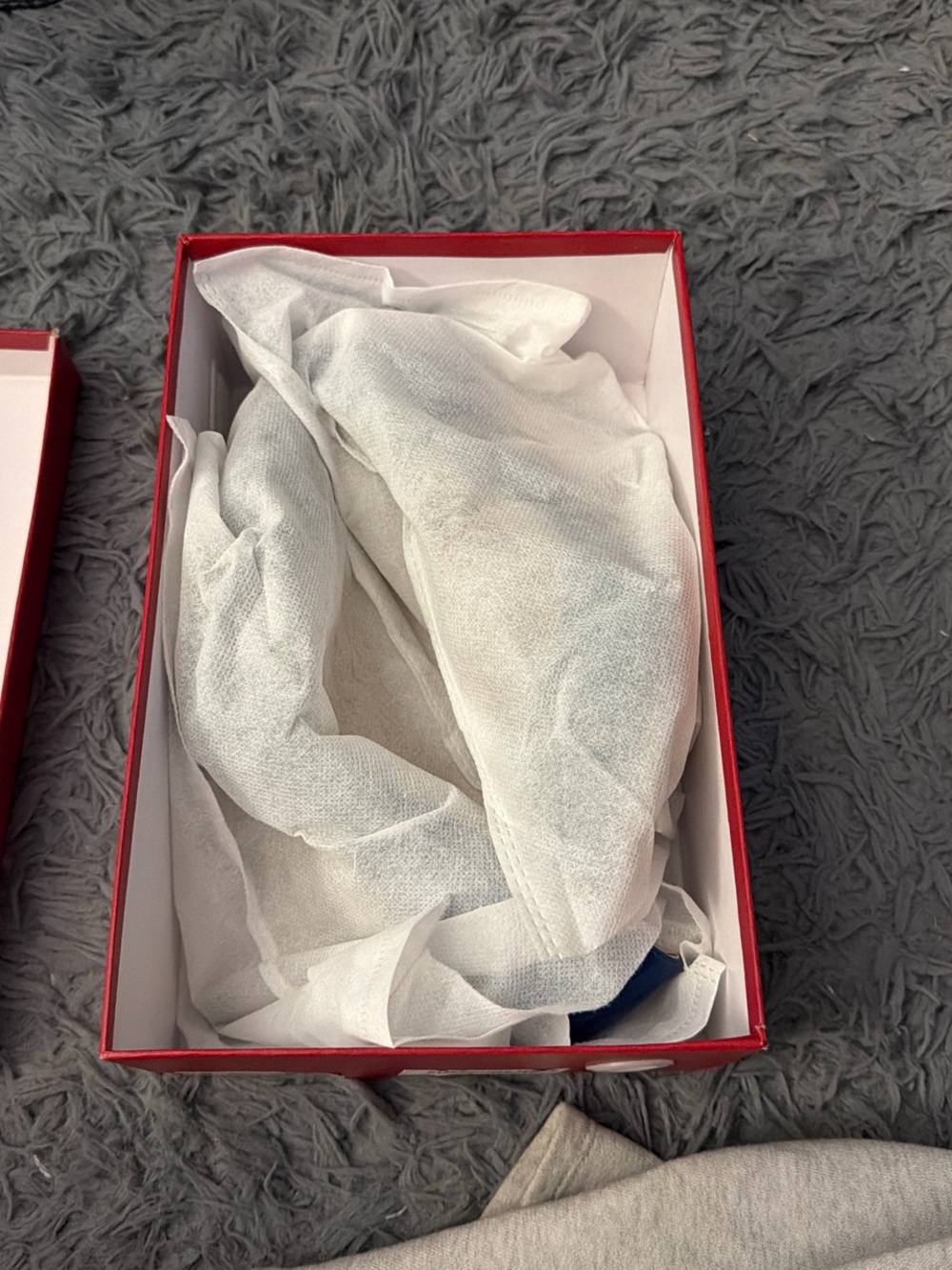 Amazon Women's Heels - White with Red Box Accent